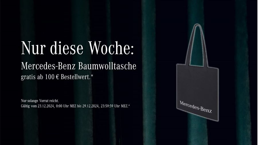 Mercedes-Benz Baumwolltasche als Geschenk gratis*